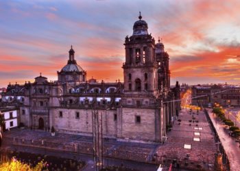 Zocalo, Cathédrale du centre ville, Mexico, capitale, Mexique