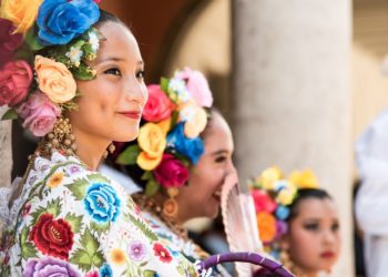 Femme Merida, Yucatan, Mexique