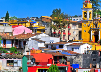 Ville de Xalapa, Golfe du Mexique, couleurs, Mexique