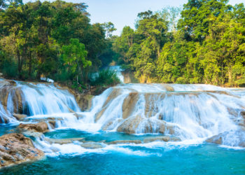 Cascades de Agua Azul, Chiapas au Mexique