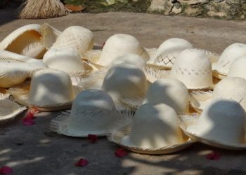 Ville de Becal, chapeau panama, Yucatan au Mexique