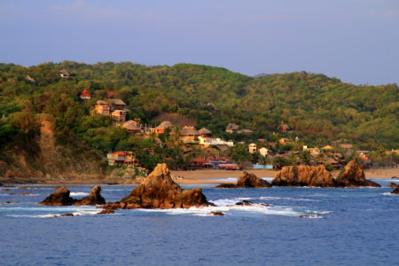 Pacifique Oaxaca plage