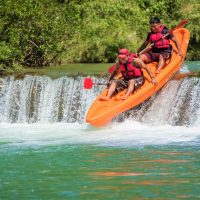 Rafting à Las Guacamayas, Ara Macao, Chiapas, Mexique