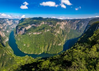 Canyon del Sumidero, Chiapas au Mexique