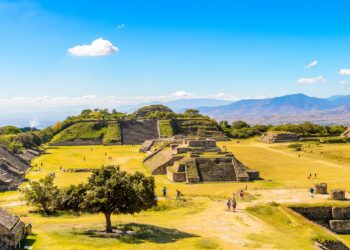 Site de Monte Alban, Oaxaca, Mexique