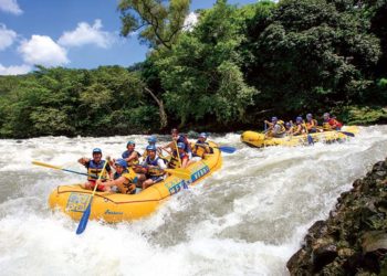 Activité rafting, Jamulco au Mexique