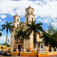 Cathédrale de Valladolid, Yucatan au Mexique